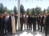 برگزاری مراسم تودیع و معارفه فرماندهی پایگاه مقاومت بسیج کارمندی دانشگاه فنی و حرفه ای استان آذربایجان شرقی
