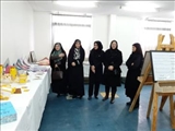 بازدید مدیر کل اموربانوان و خانواده استانداری آذربایجان شرقی از نمایشگاه هنرهای دستی دانشجویان آموزشکده فنی و حرفه ای الزهرا (س) تبریز
