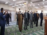 با حضور رئیس ستاد اقامه نماز استان بانگ مرگ بر آمریکا در دانشگاه فنی و حرفه ای استان آذربایجان شرقی طنین انداز شد.
