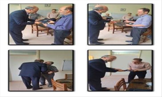 تجلیل و قدردانی از مدیران گروه‌های آموزشی دانشکده شماره یک تبریز