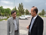 حضورمدیرعامل سازمان پارک ها و فضای سبز  شهرداری کلان شهر تبریز در دفتر رئیس منطقه یک دانشگاه فنی و حرفه ای 